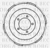 FORD 4098604 Brake Drum